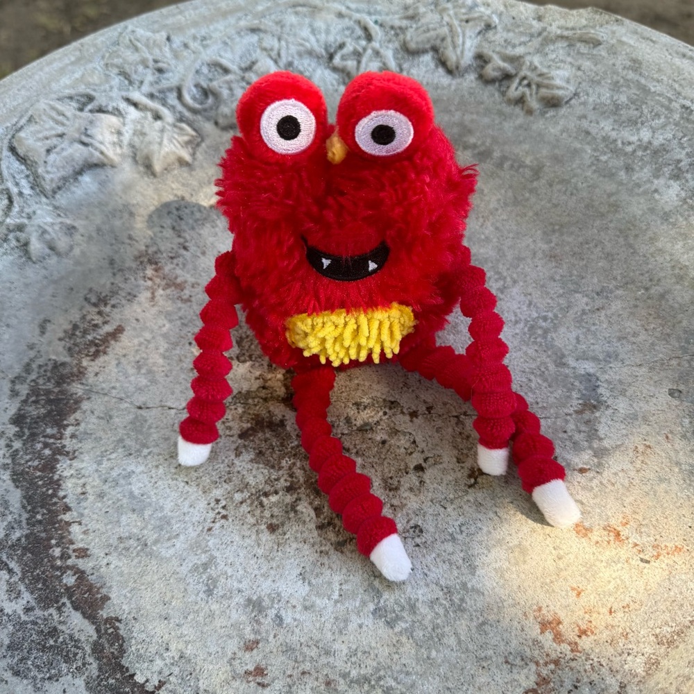 Red Fuzzy Monster‎ Plush Toy